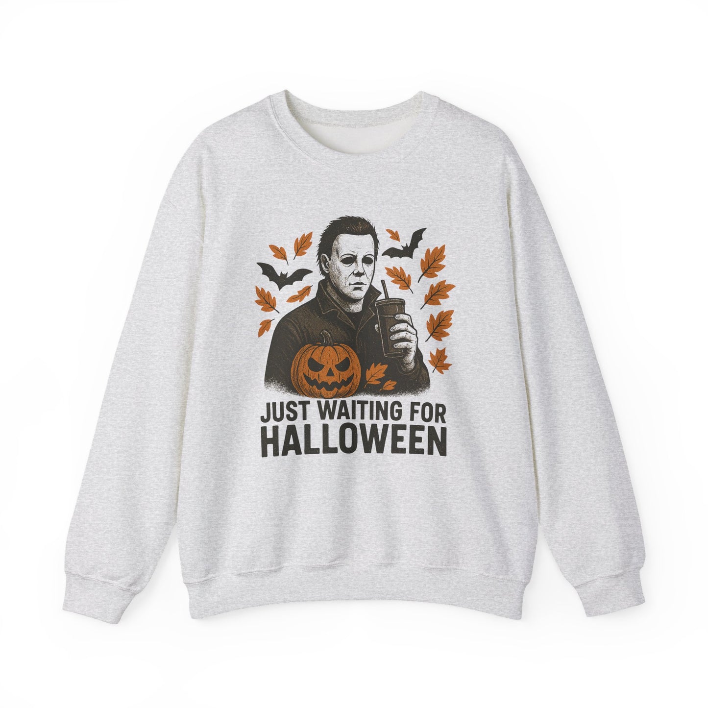 Just Waiting for Halloween Crewneck Sweatshirt - Samberule