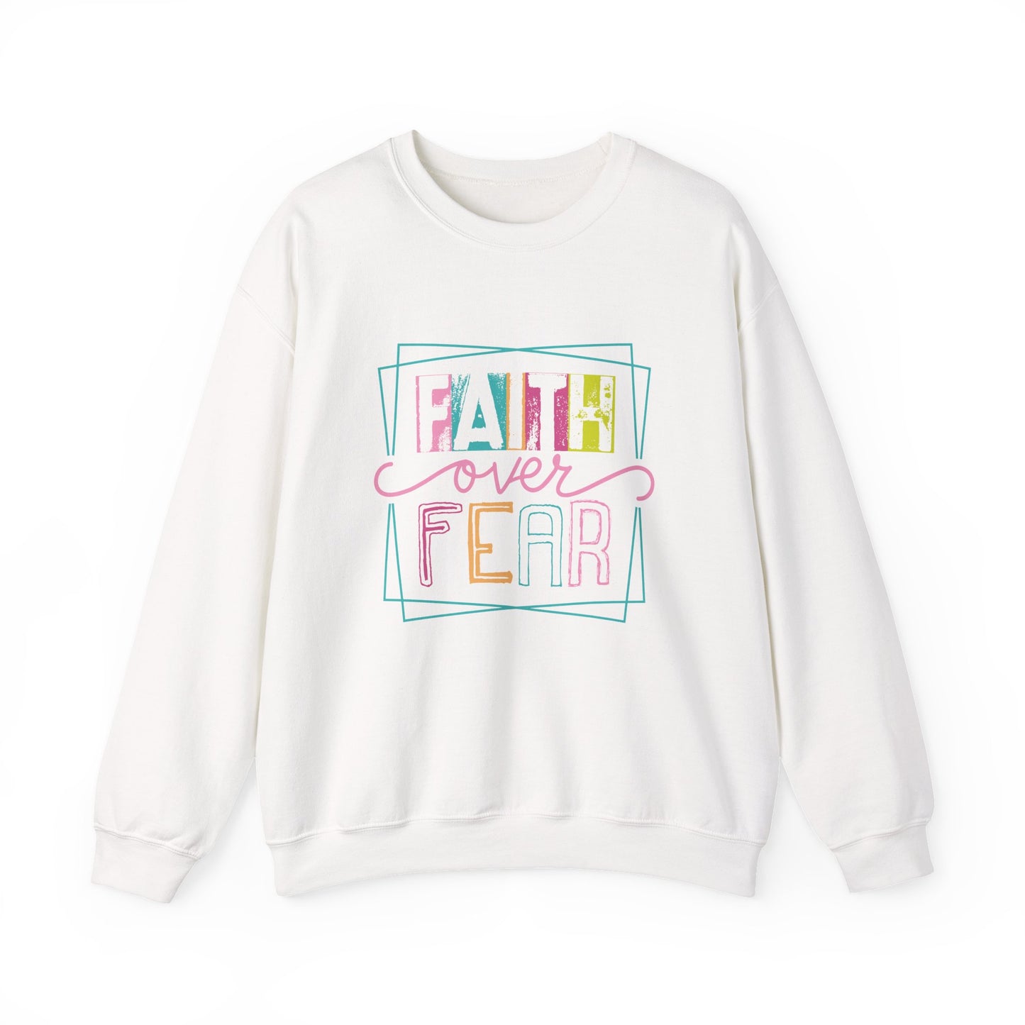 Faith Over Fear Faith Crewneck Sweatshirt