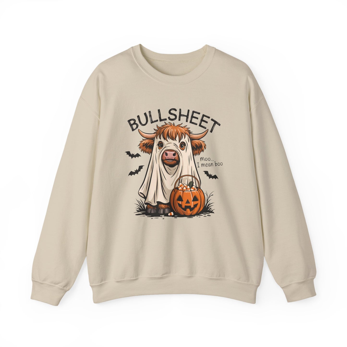Bull Sheet Halloween Crewneck Sweatshirt - Samberule