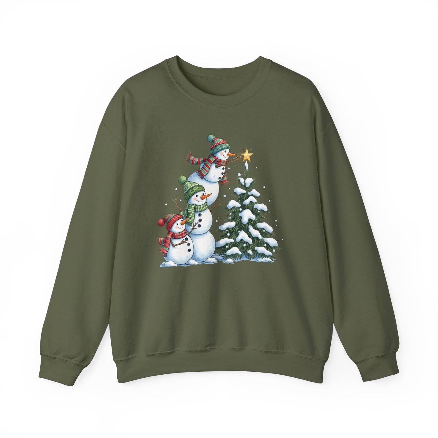 Snowman Christmas Crewneck Sweatshirt - Samberule