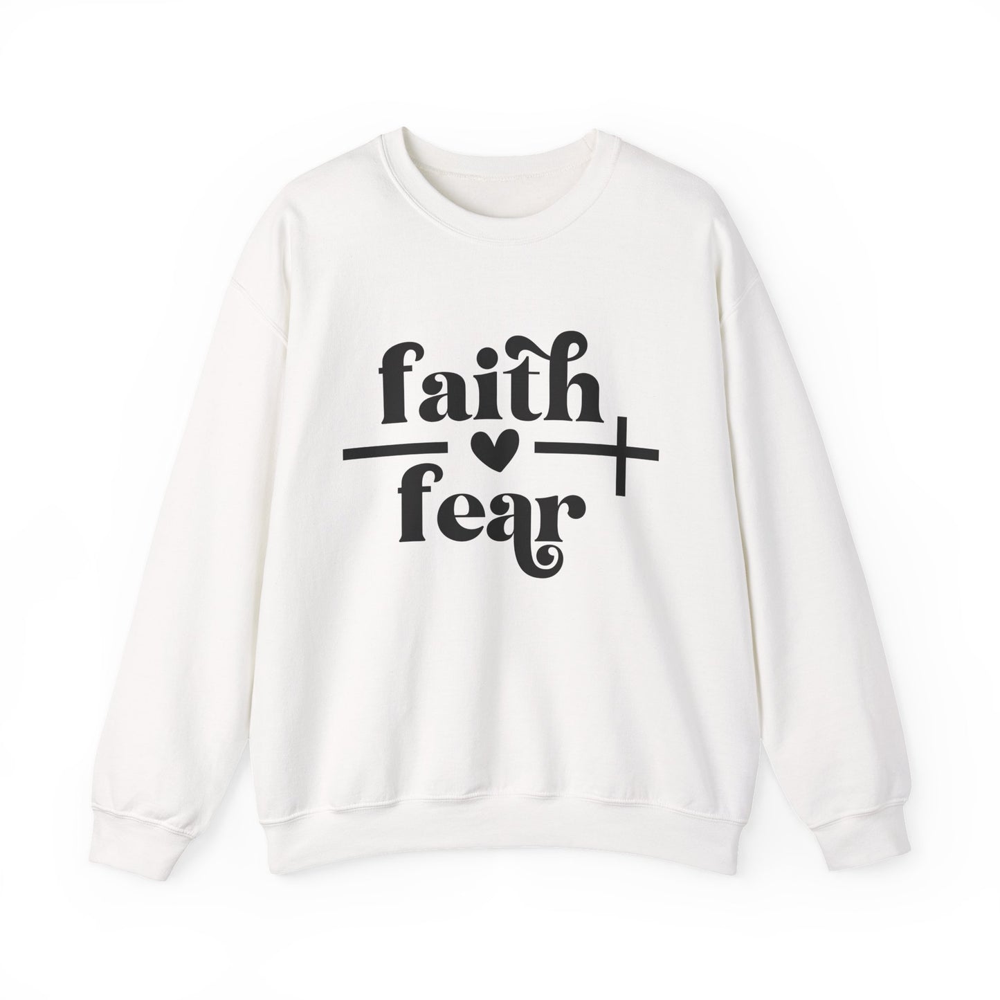 "Faith Over Fear" Faith Crewneck Sweatshirt