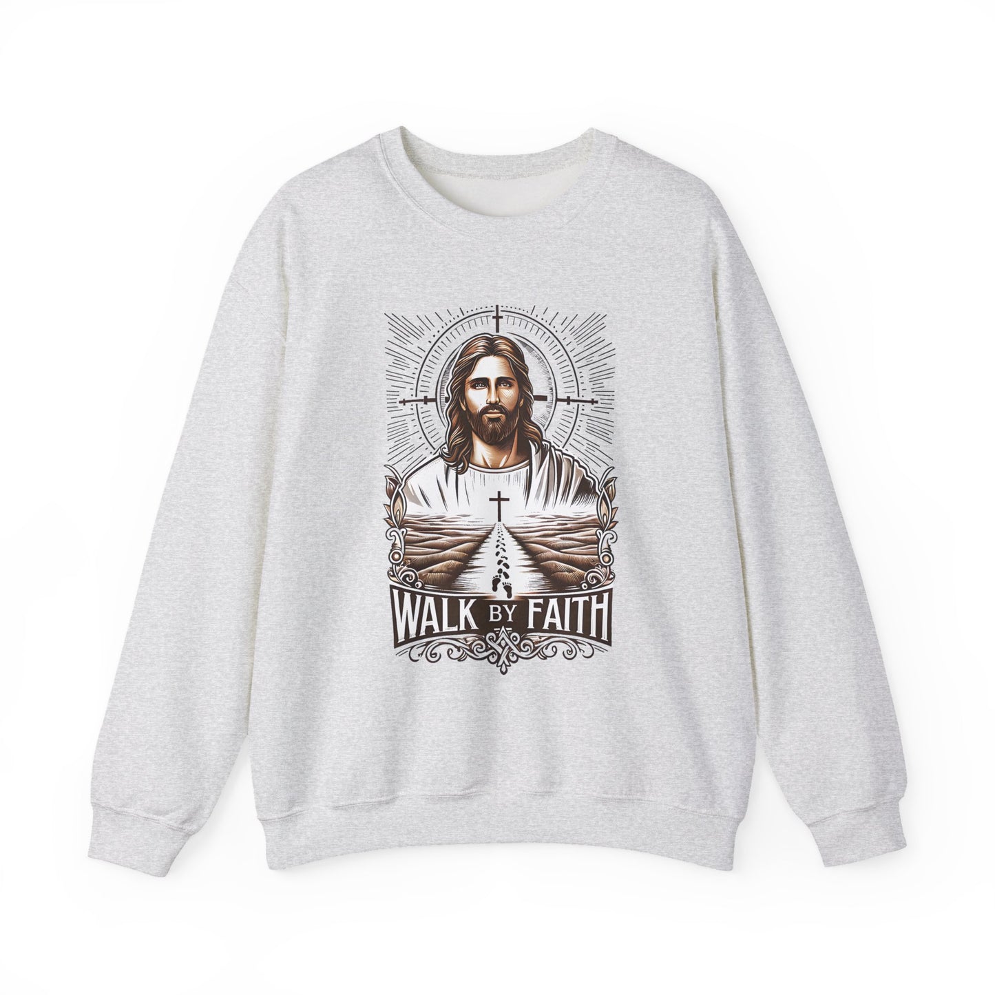 Jesus Inspired Faith Crewneck Sweatshirt