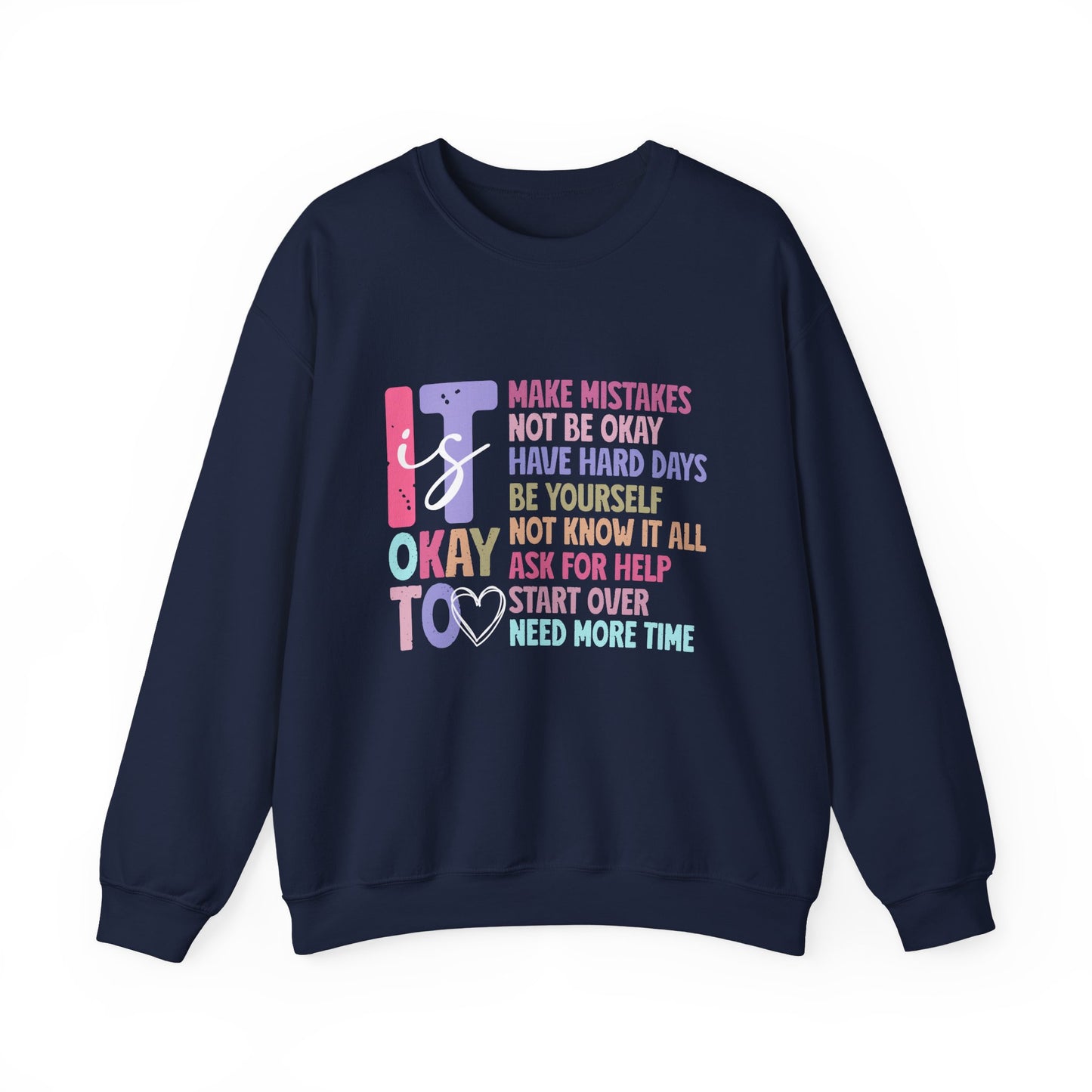 Inspirational Mental Health Crewneck Sweatshirt
