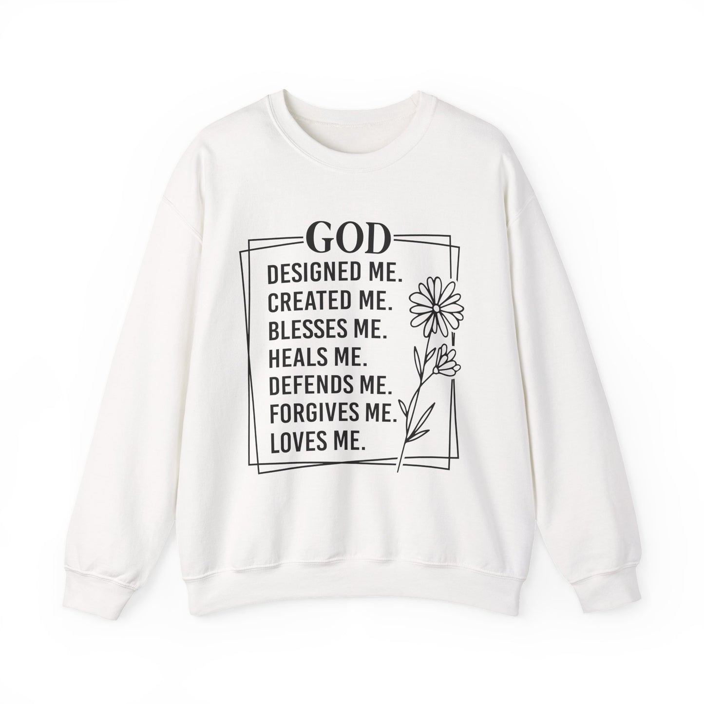 Inspirational God Faith Crewneck Sweatshirt