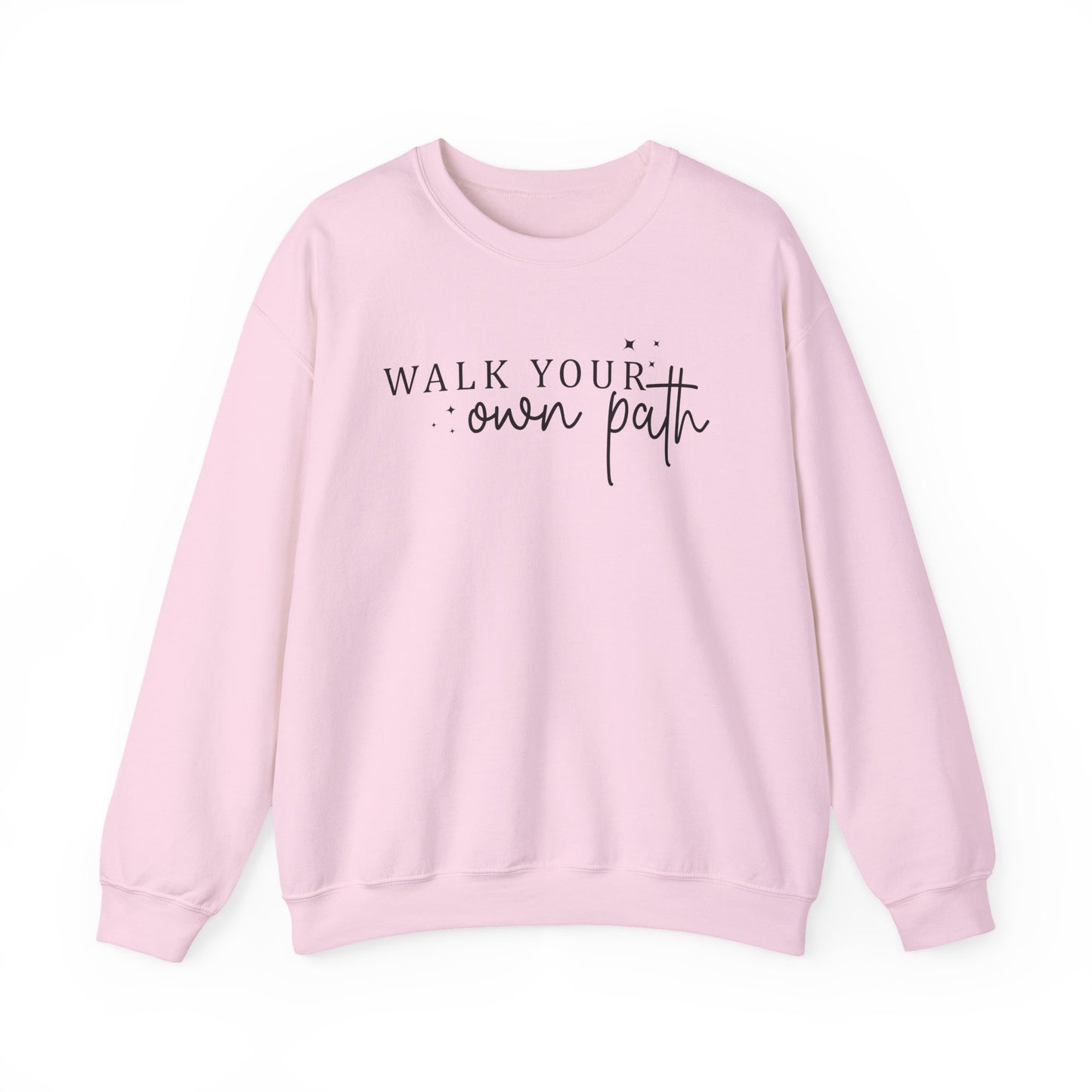 Walk Your Own Path Mental Health Crewneck Sweatshirt