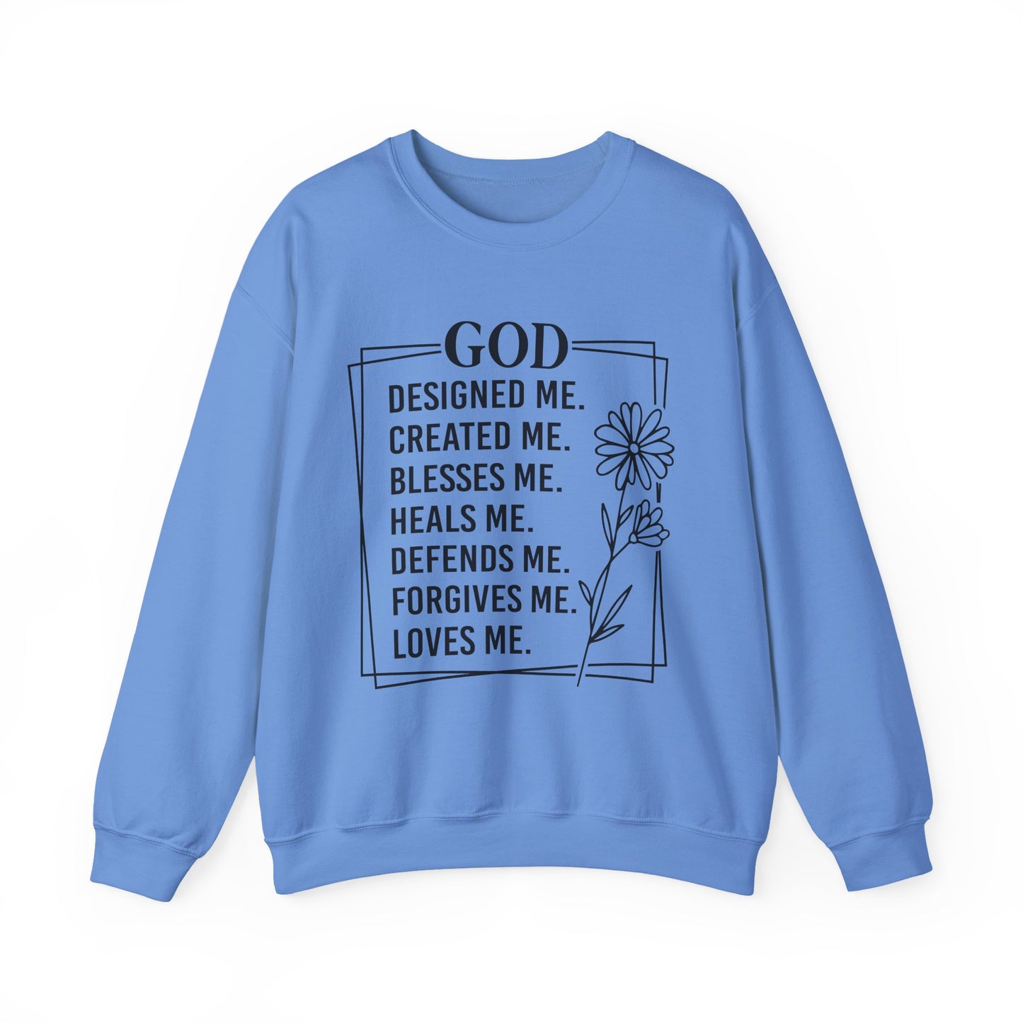 Inspirational God Faith Crewneck Sweatshirt