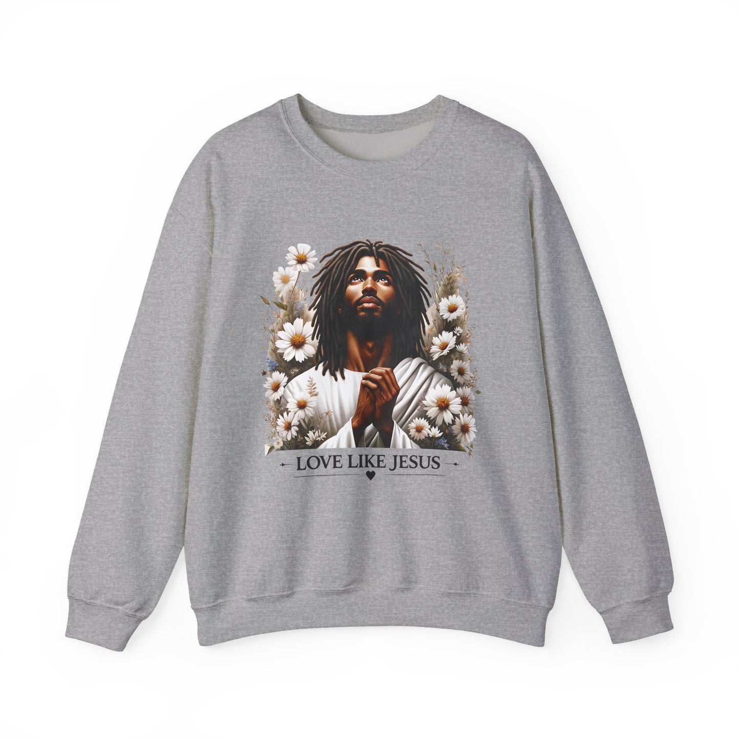 Love Like Jesus Faith Crewneck Sweatshirt