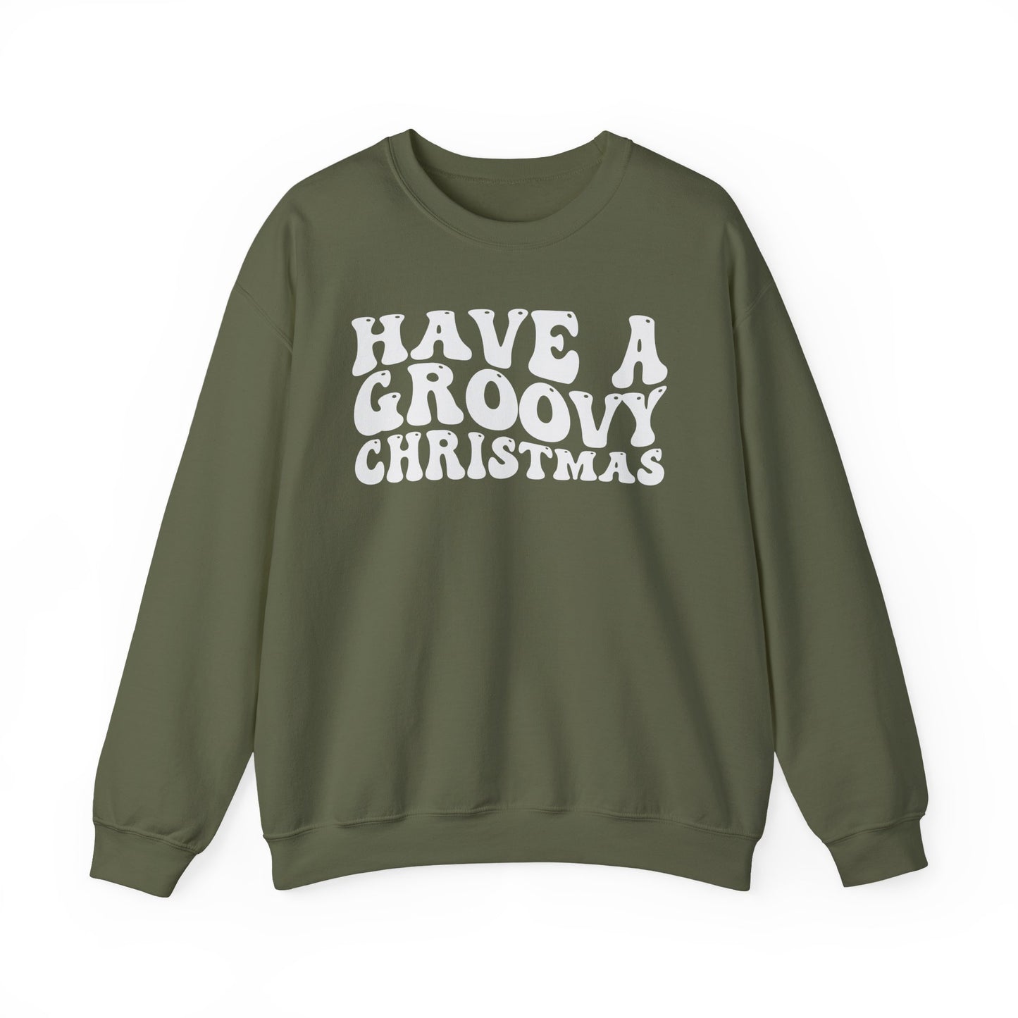 Have A Groovy Christmas Crewneck Sweatshirt
