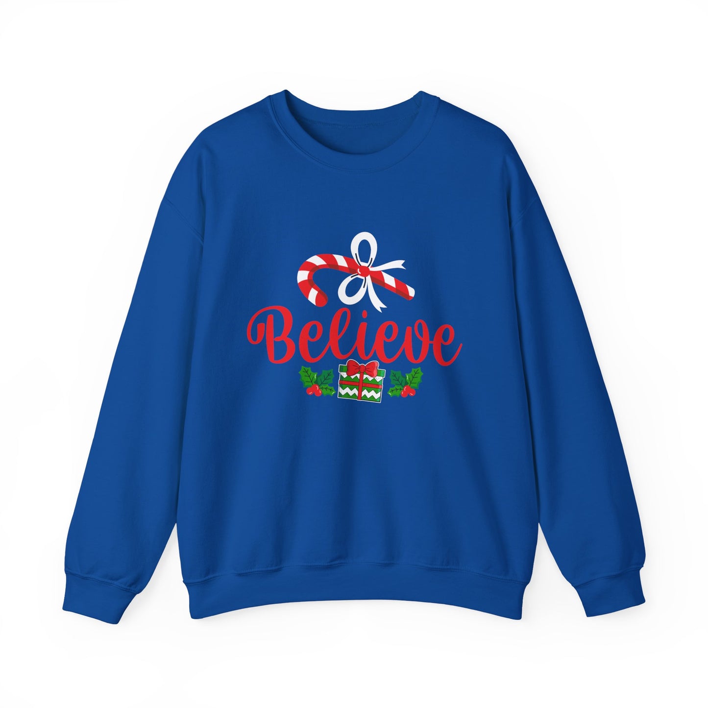 Believe Christmas Crewneck Sweatshirt