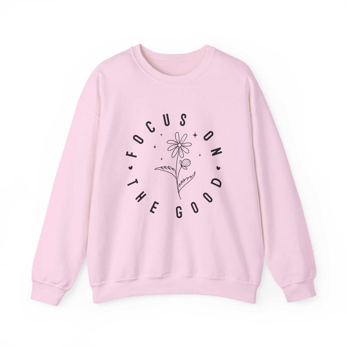Focus on the Good Mental Health Crewneck Sweatshirt