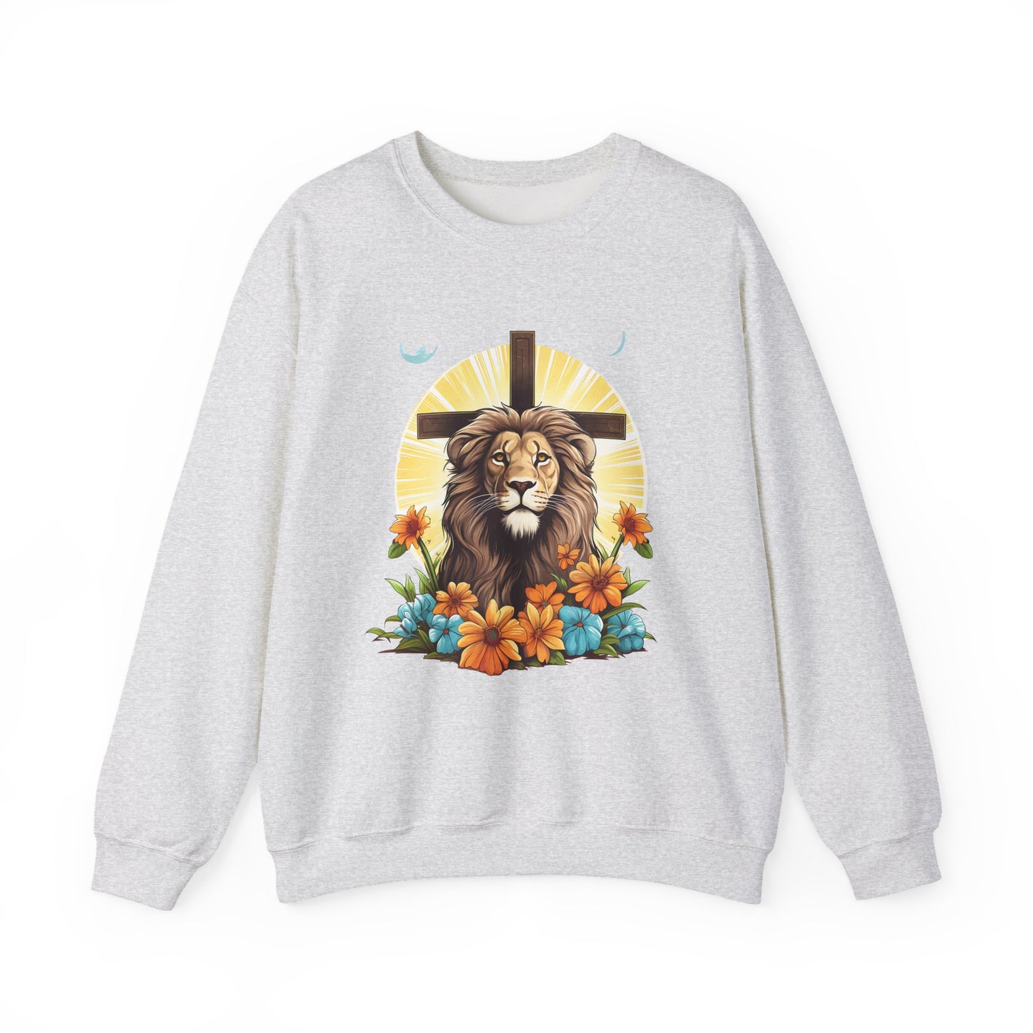Inspired Lion Faith Crewneck Sweatshirt