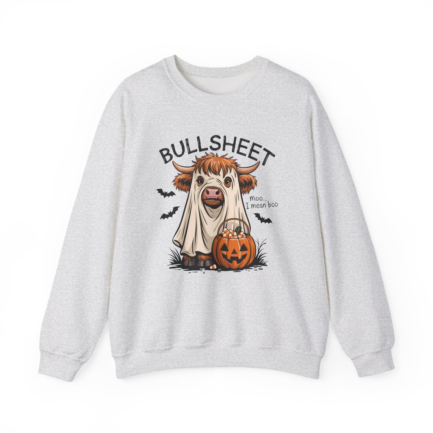 Bull Sheet Halloween Crewneck Sweatshirt - Samberule