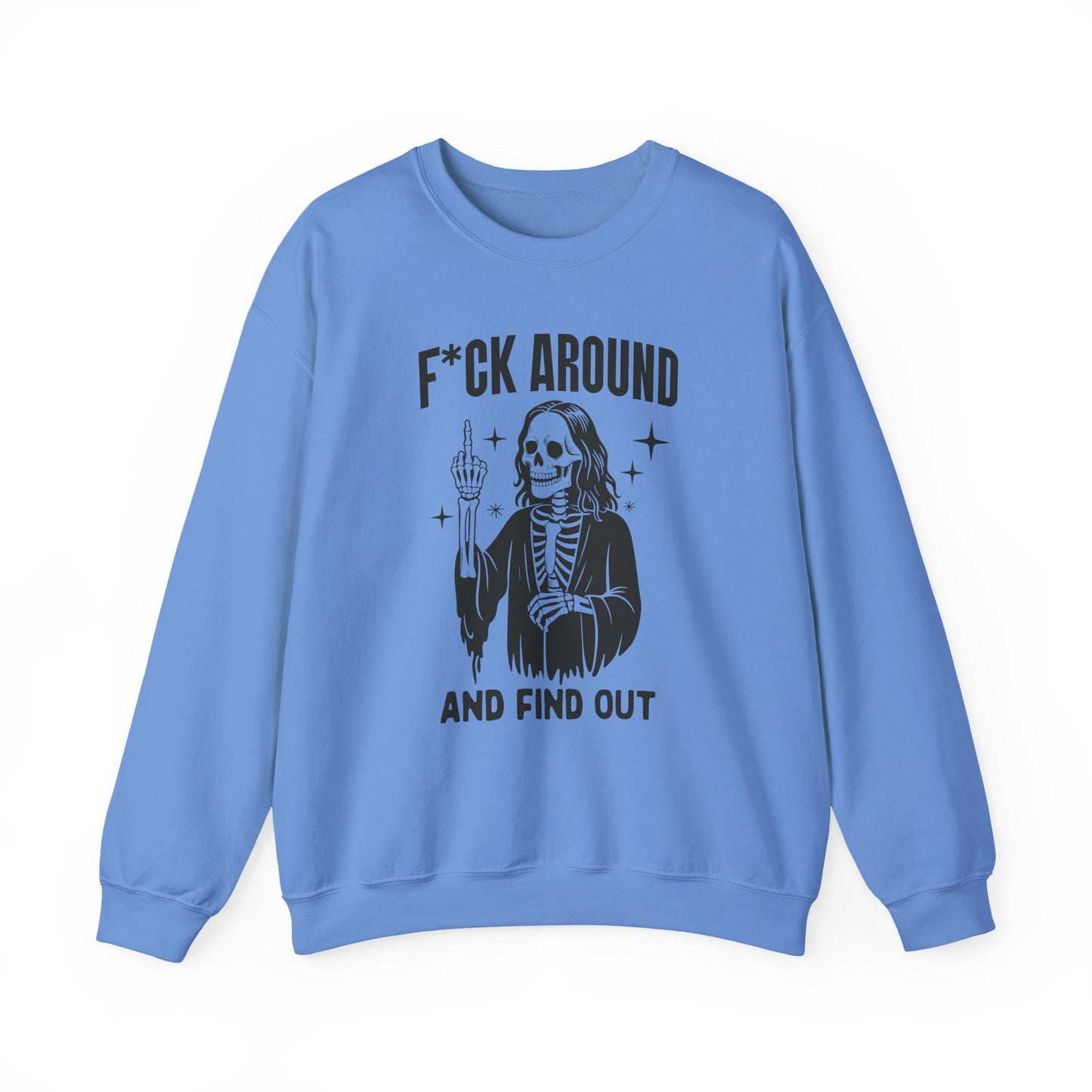 Fuck Around and Find out Halloween Crewneck Sweatshirt - Samberule