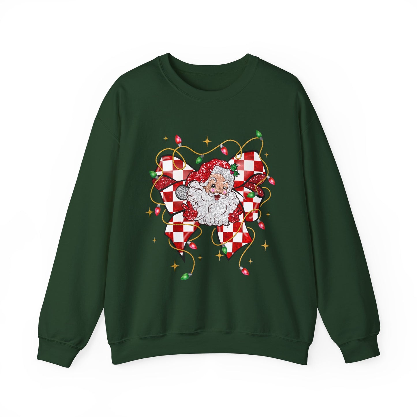 Santa Valentine’s Christmas Crewneck Sweatshirt