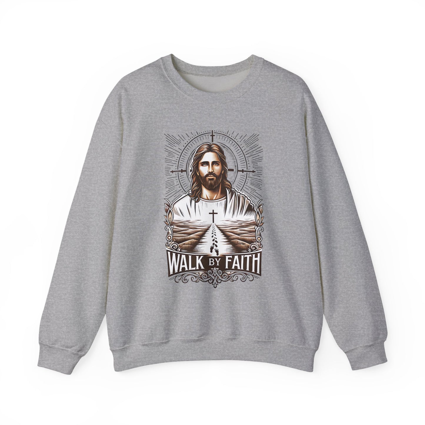 Jesus Inspired Faith Crewneck Sweatshirt