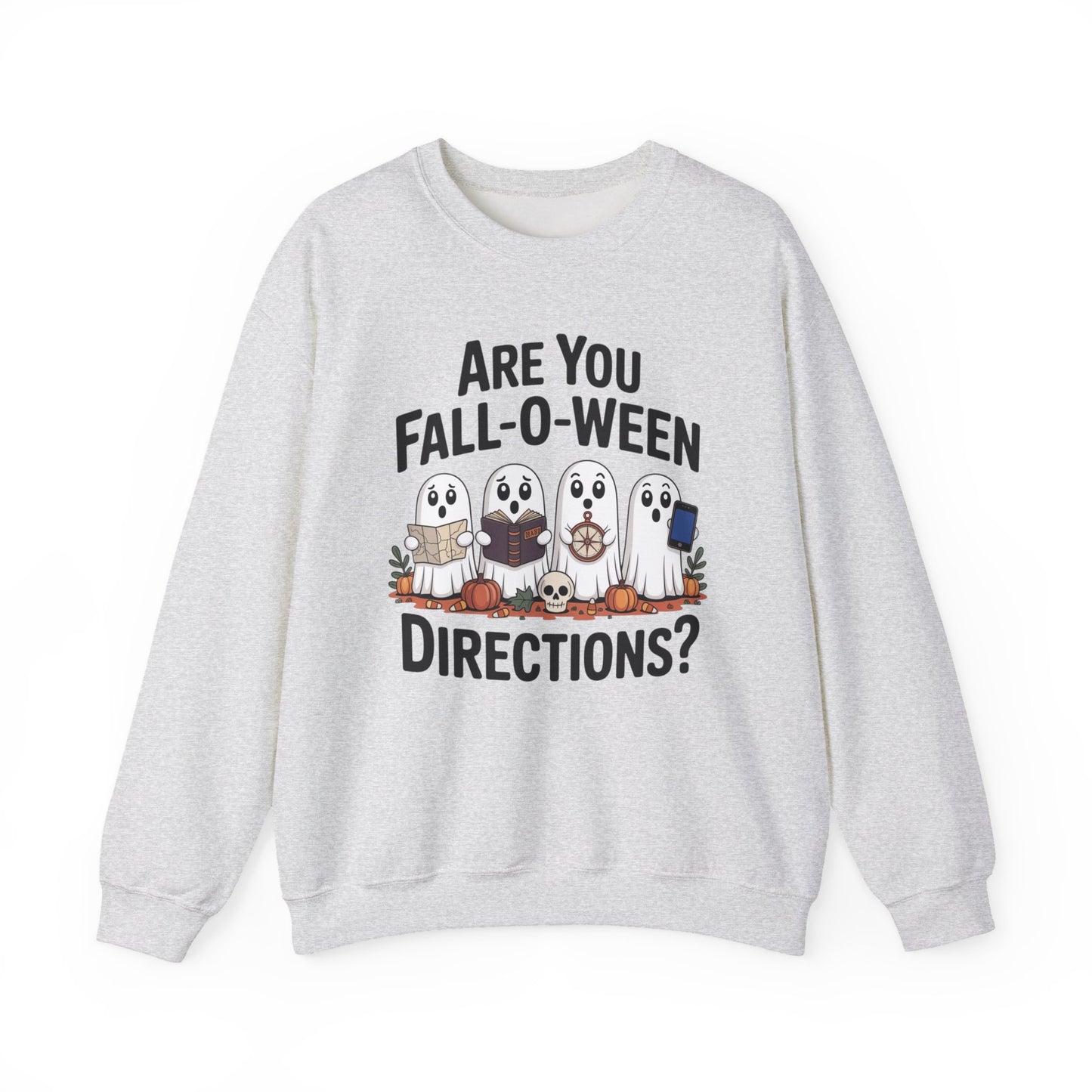 Are-You-Fall-o-ween-Directions Halloween Crewneck Sweatshirt - Samberule
