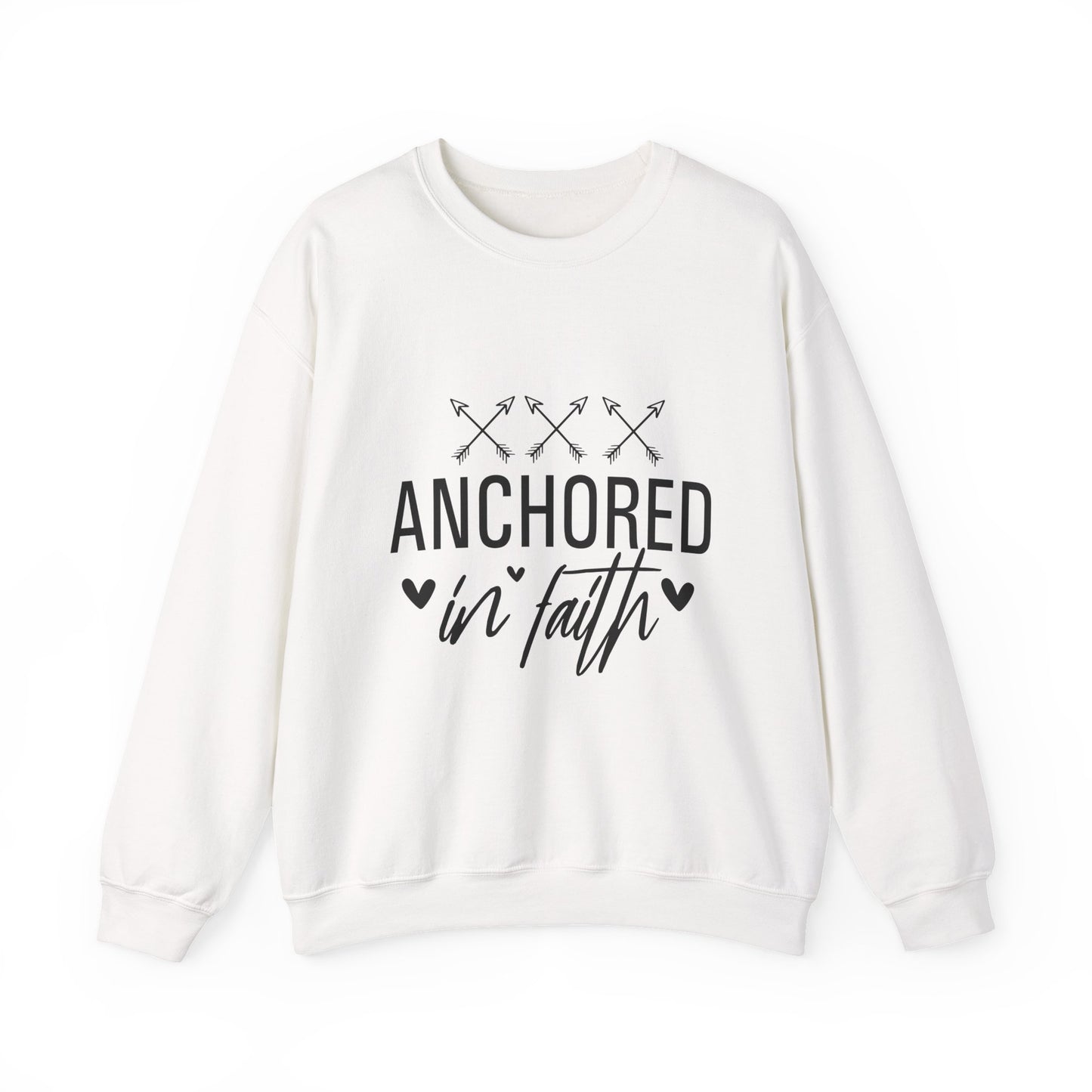 Anchored In Faith Crewneck Sweatshirt
