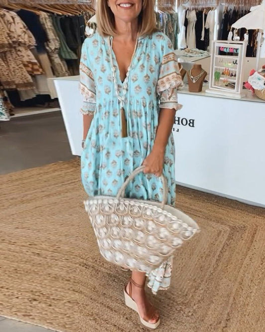 HILEY | Casual dress with print