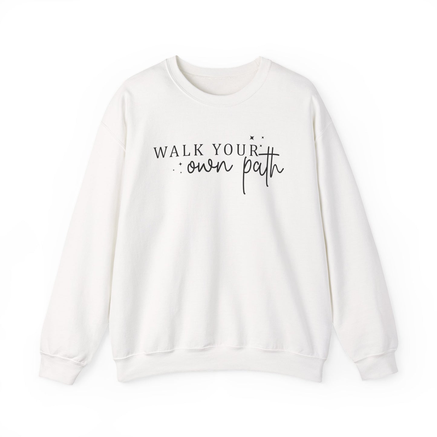 Walk Your Own Path Mental Health Crewneck Sweatshirt