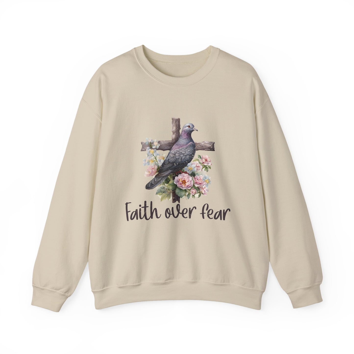 "Faith Over Fear" Faith Crewneck Sweatshirt