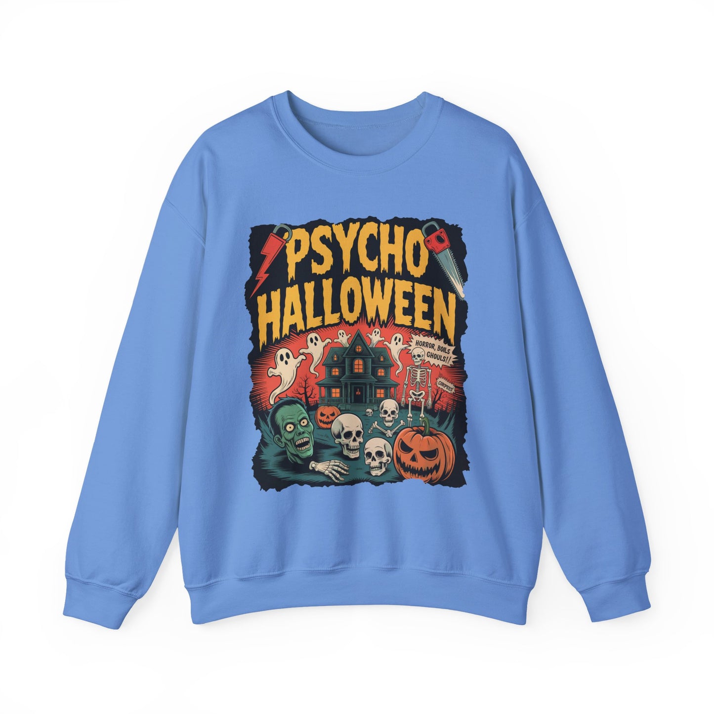 Psycho Halloween Crewneck Sweatshirt - Samberule