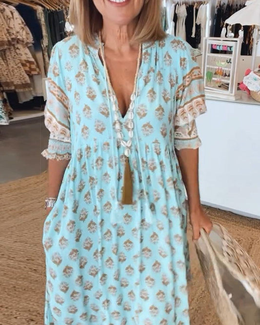 HILEY | Casual dress with print