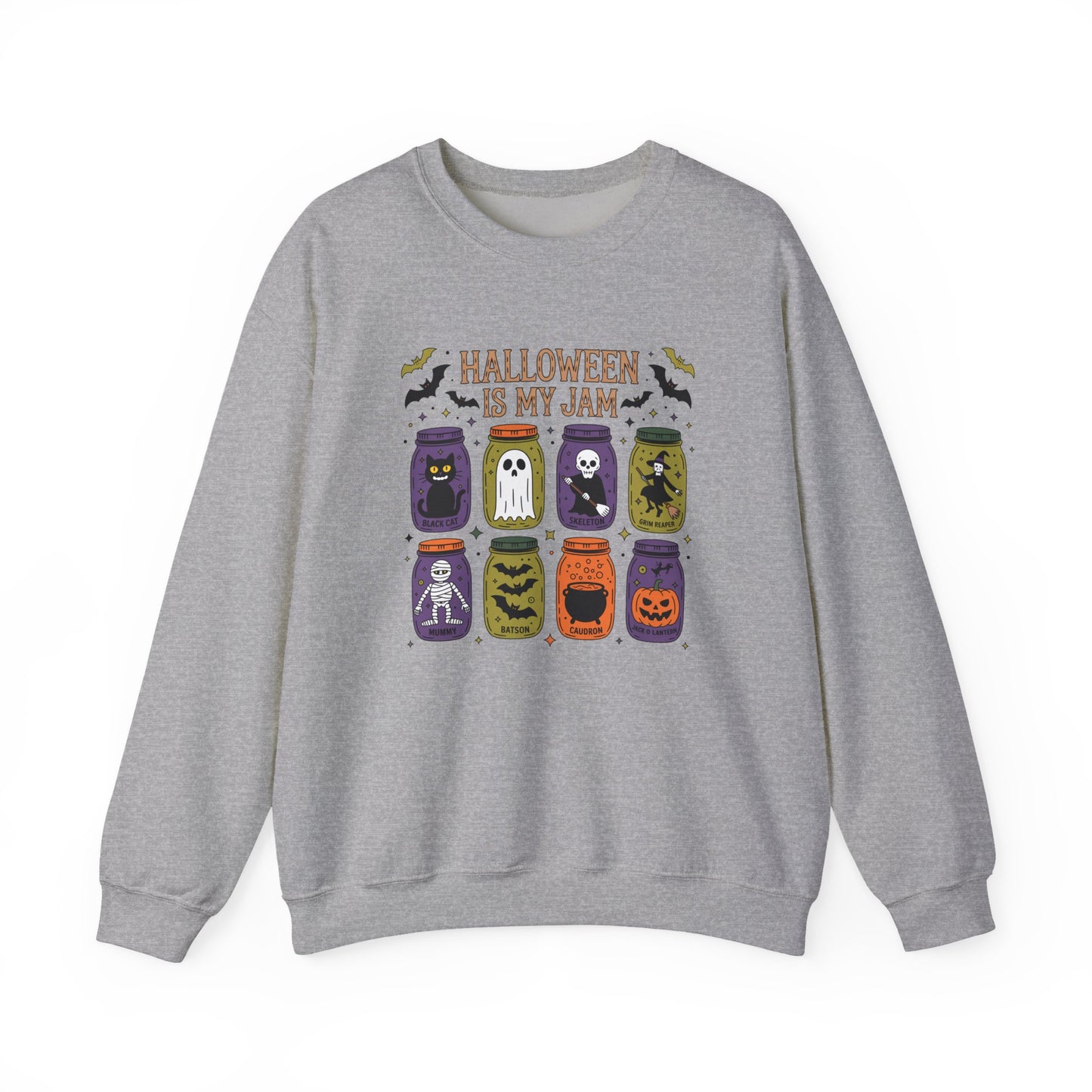 Halloween Is My Jam Halloween Crewneck Sweatshirt - Samberule