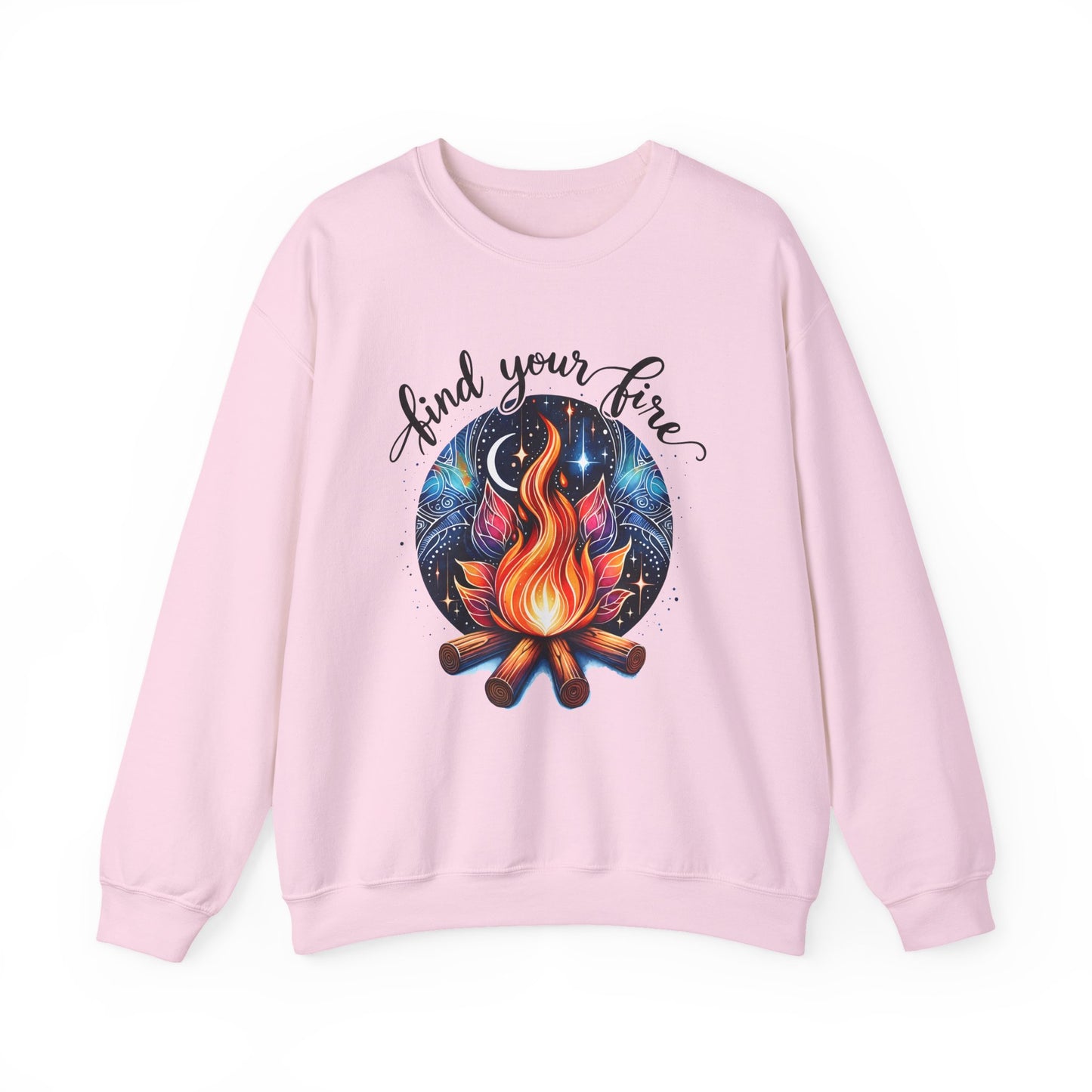 Find Your Fire Motivational Crewneck Sweatshirt