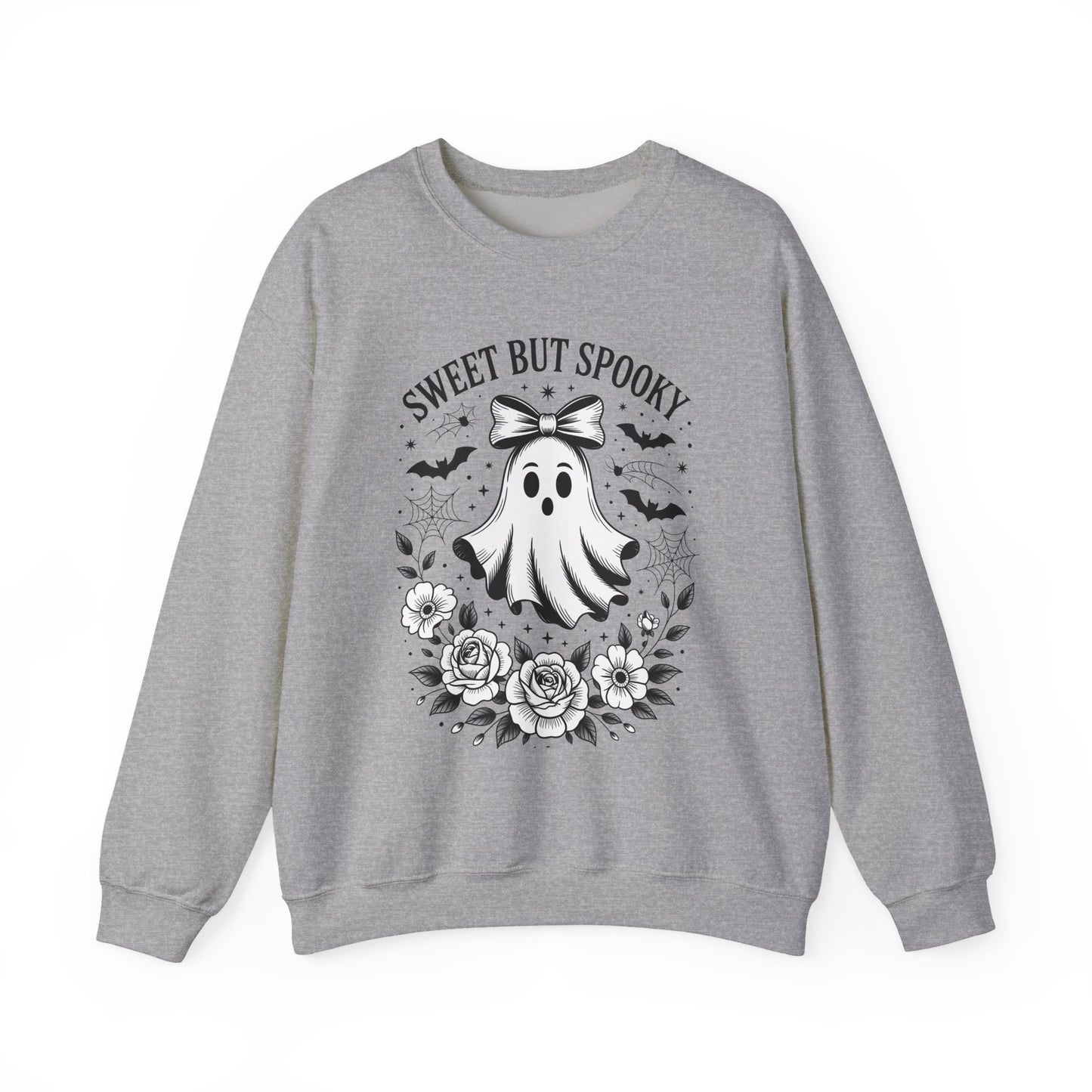 Sweet But Spooky Halloween Crewneck Sweatshirt - Samberule