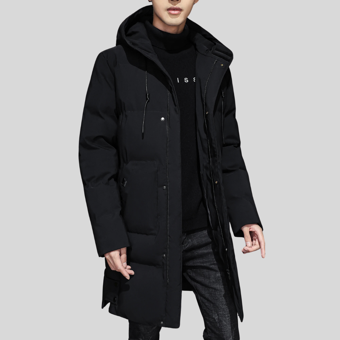 Ellery Long Cotton-Padded Coat