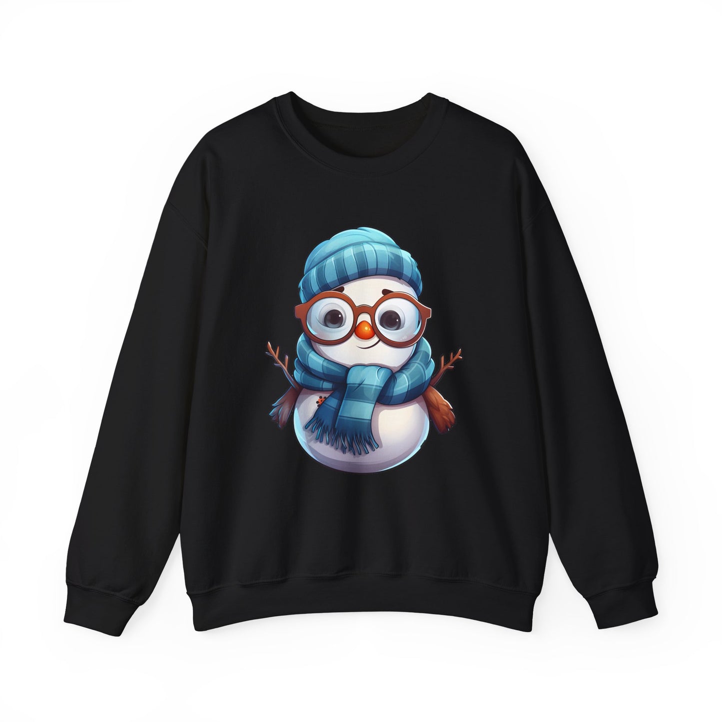 Cute Snowman Christmas Crewneck Sweatshirt