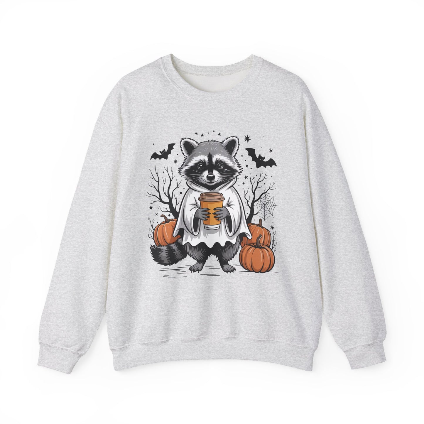 Raccoon Halloween Crewneck Sweatshirt - Samberule