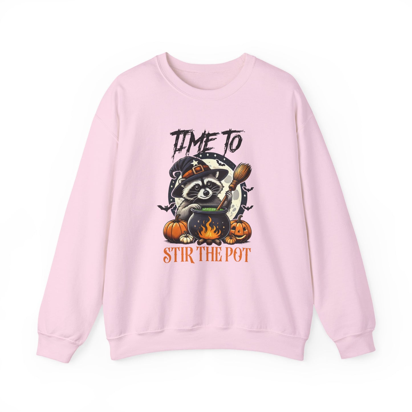 Feral Raccoon Halloween Crewneck Sweatshirt - Samberule