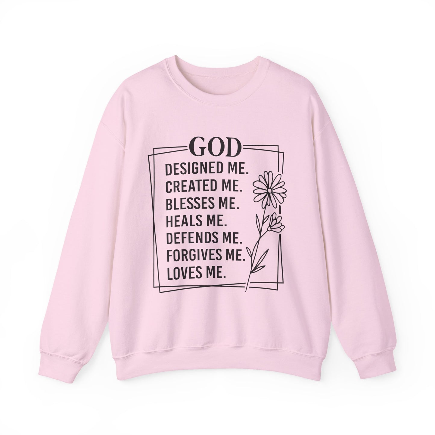 Inspirational God Faith Crewneck Sweatshirt