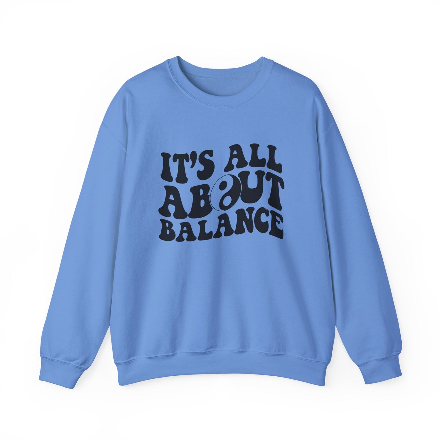 'It's All About Balance' Mental Health Crewneck Sweatshirt