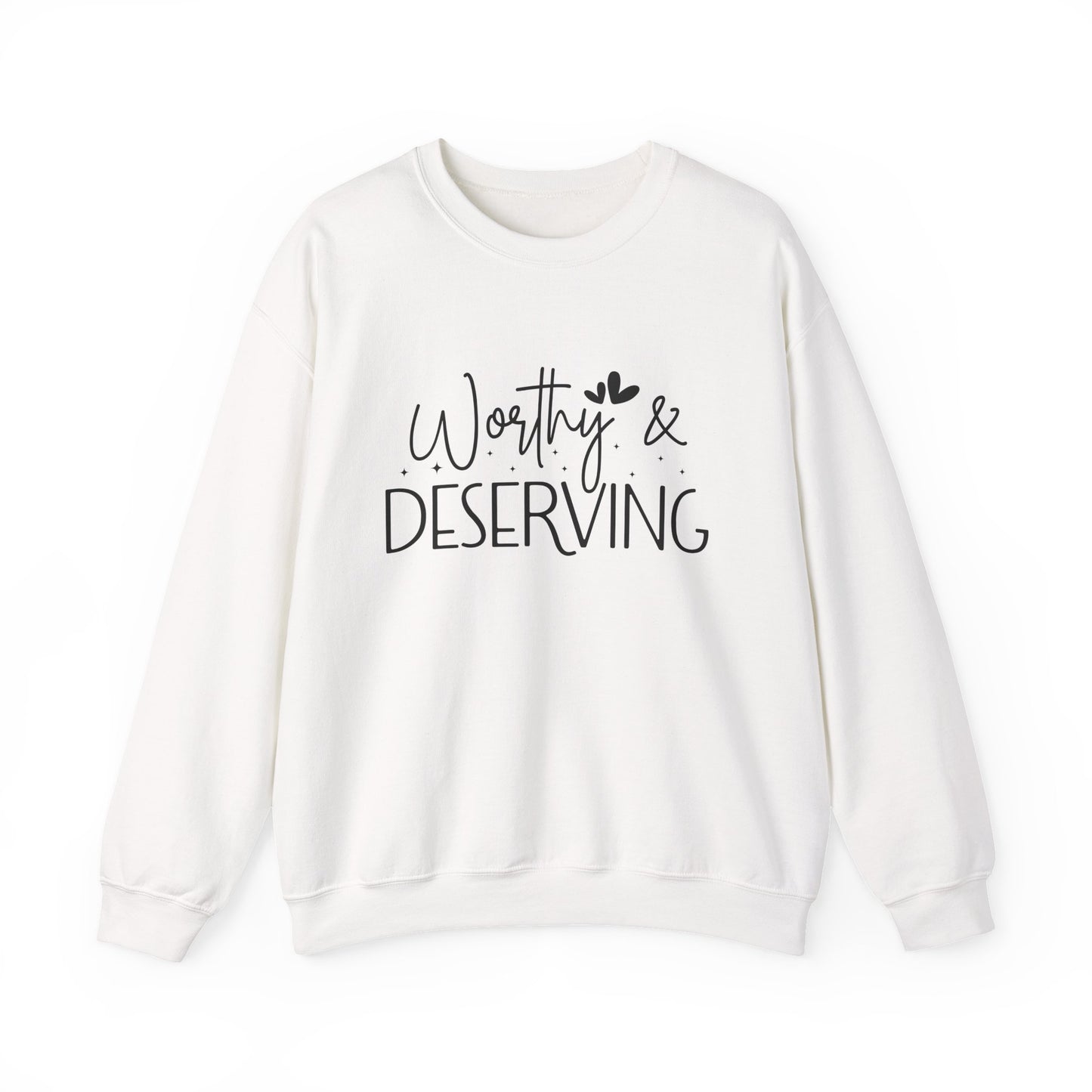 Worthy & Deserving Mental Health Crewneck Sweatshirt