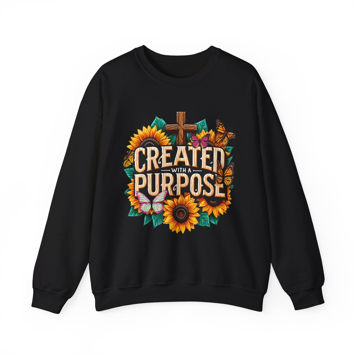 Created Purpose Faith Crewneck Sweatshirt