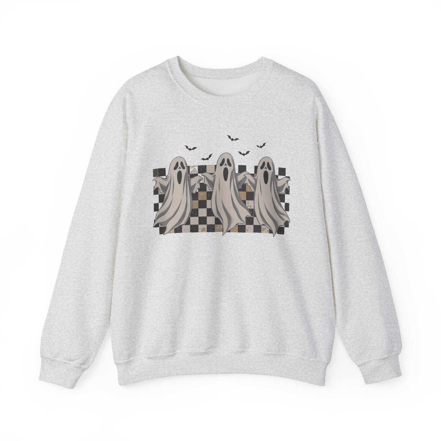 Spooky Ghosts Halloween Crewneck Sweatshirt - Samberule