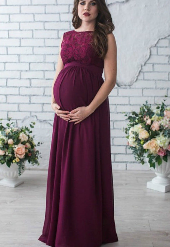 Kathleen - Maternity Maxi Dress - Samberule