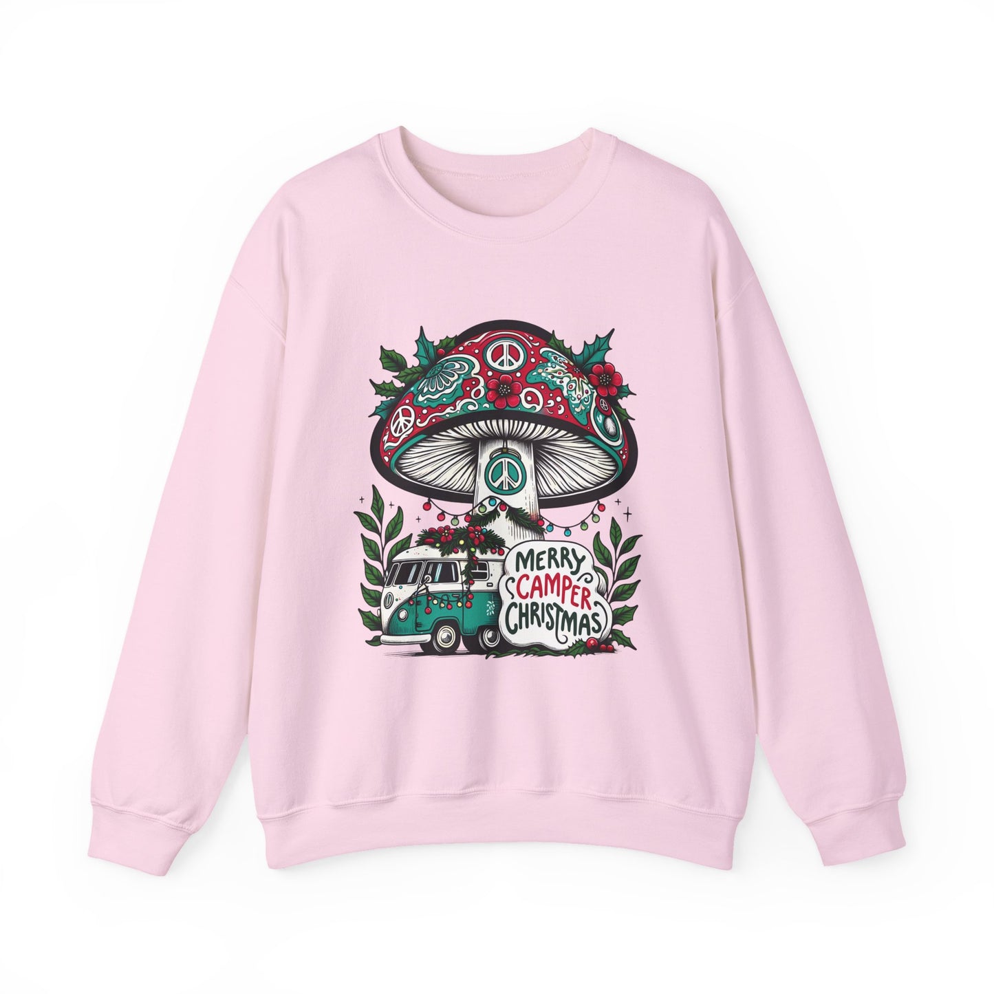 Merry Camper Christmas Crewneck Sweatshirt