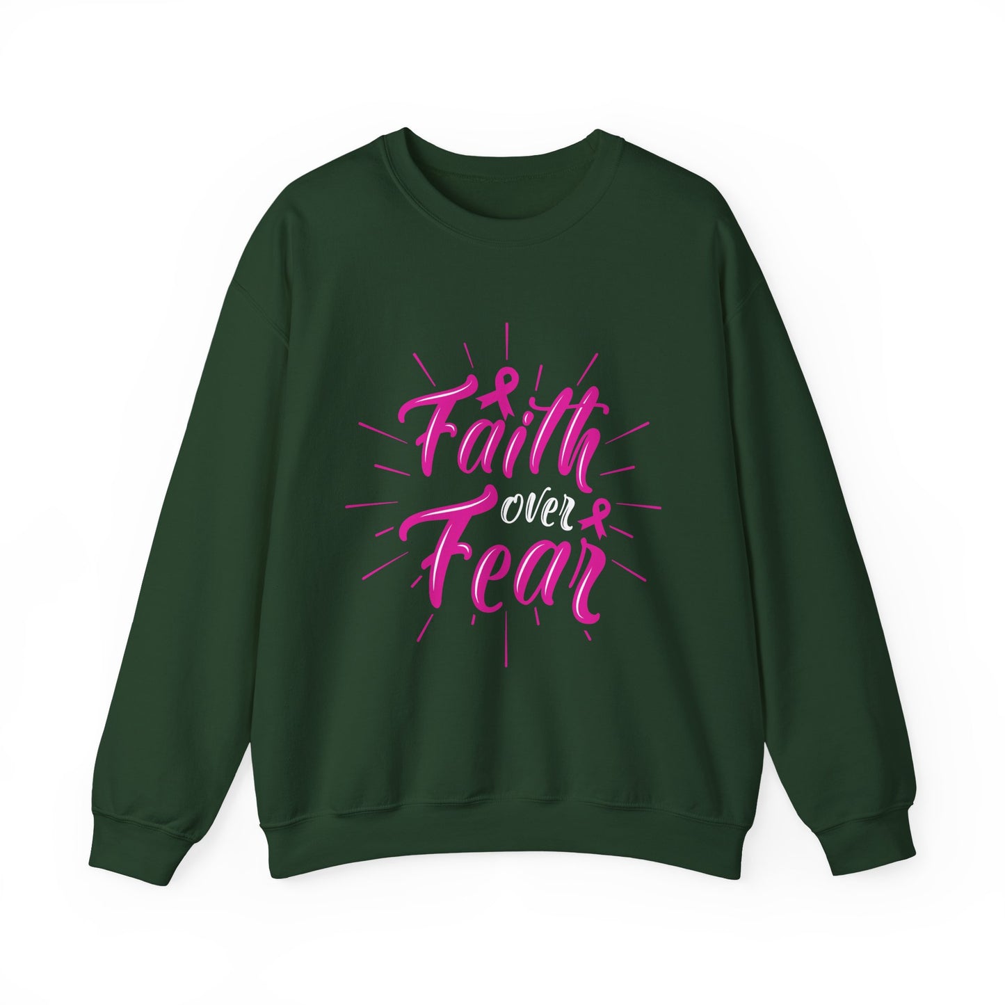 "Faith Over Fear" Faith Crewneck Sweatshirt