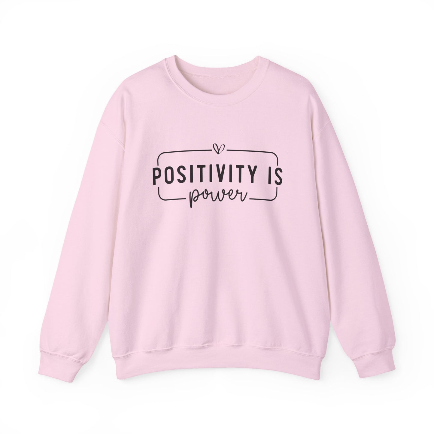 Positive Vibes Mental Health Crewneck Sweatshirt