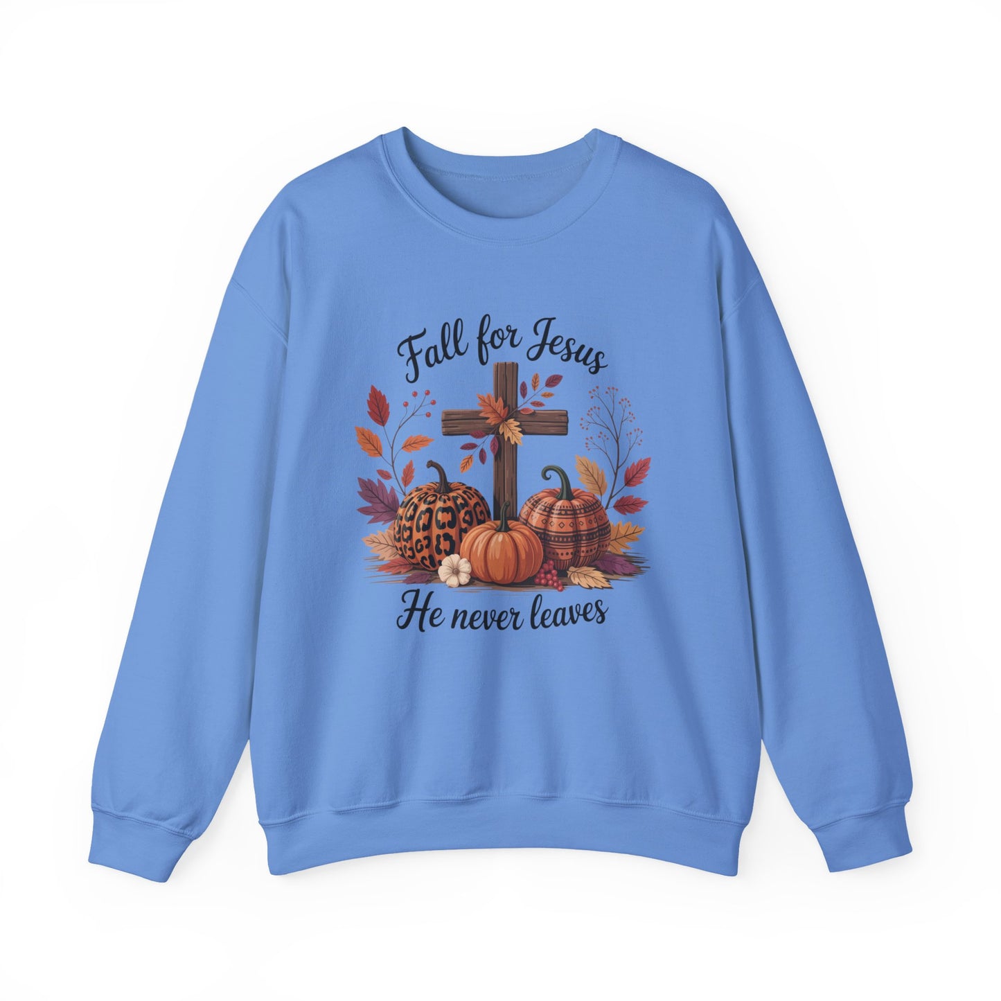 Fall for Jesus Halloween Crewneck Sweatshirt - Samberule