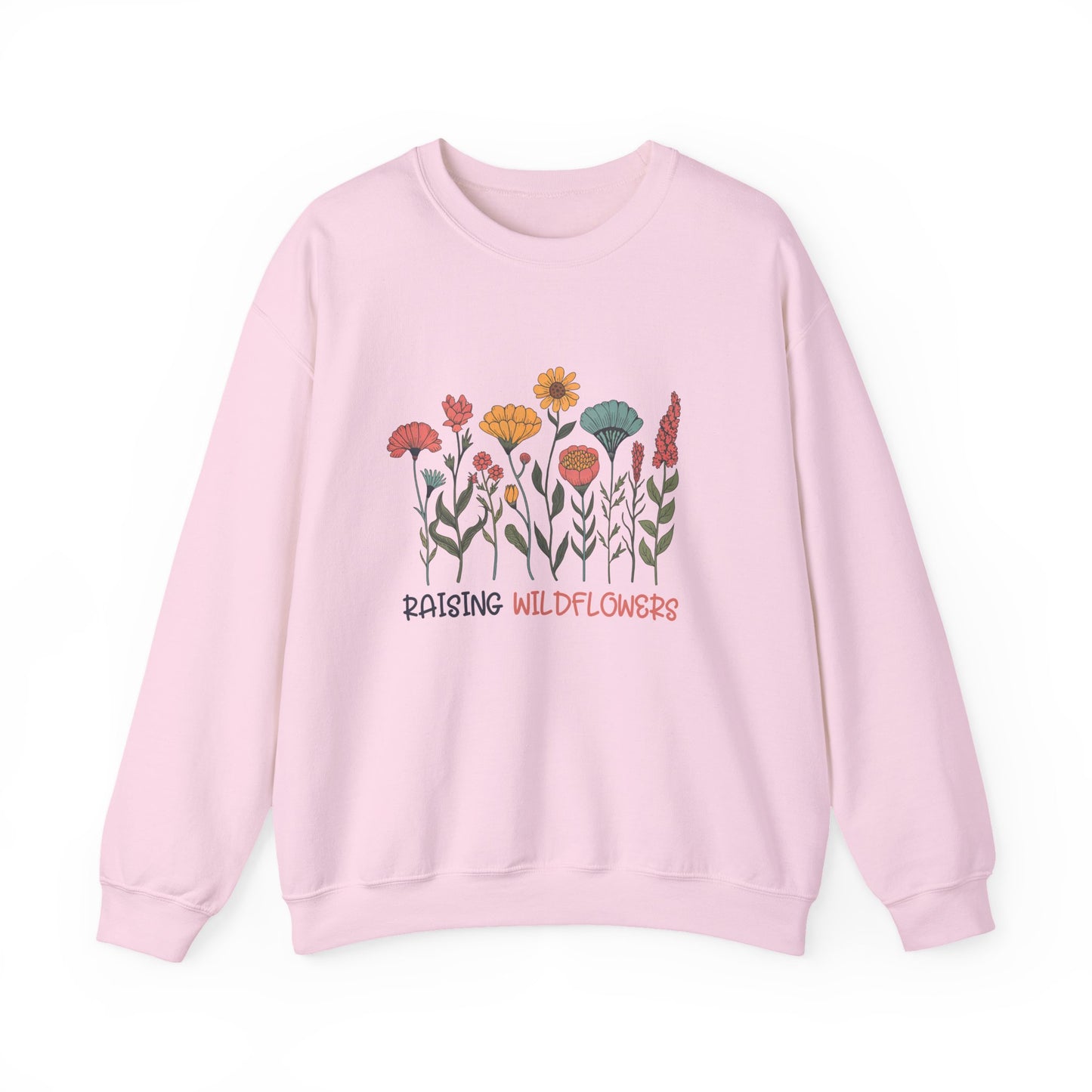Raising Wildflowers Mental Health Crewneck Sweatshirt