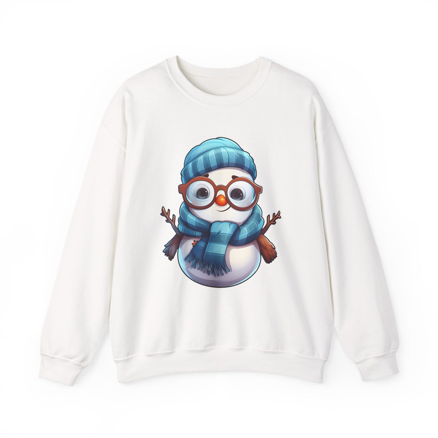 Cute Snowman Christmas Crewneck Sweatshirt