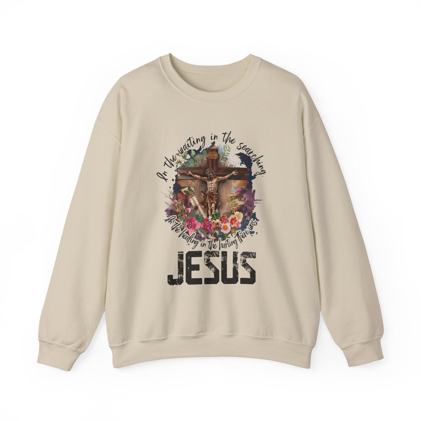 Spiritual Jesus Faith Crewneck Sweatshirt