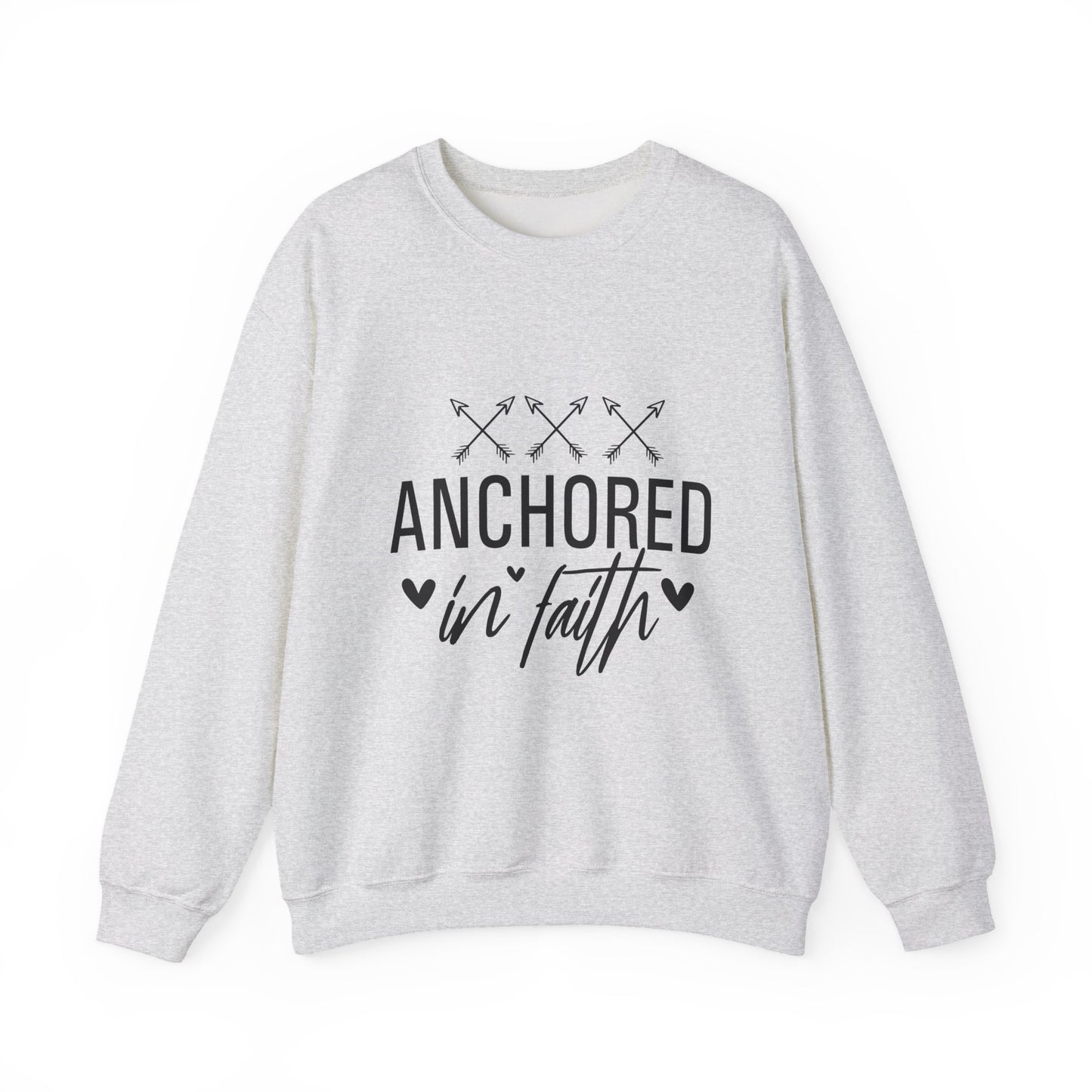Anchored In Faith Crewneck Sweatshirt