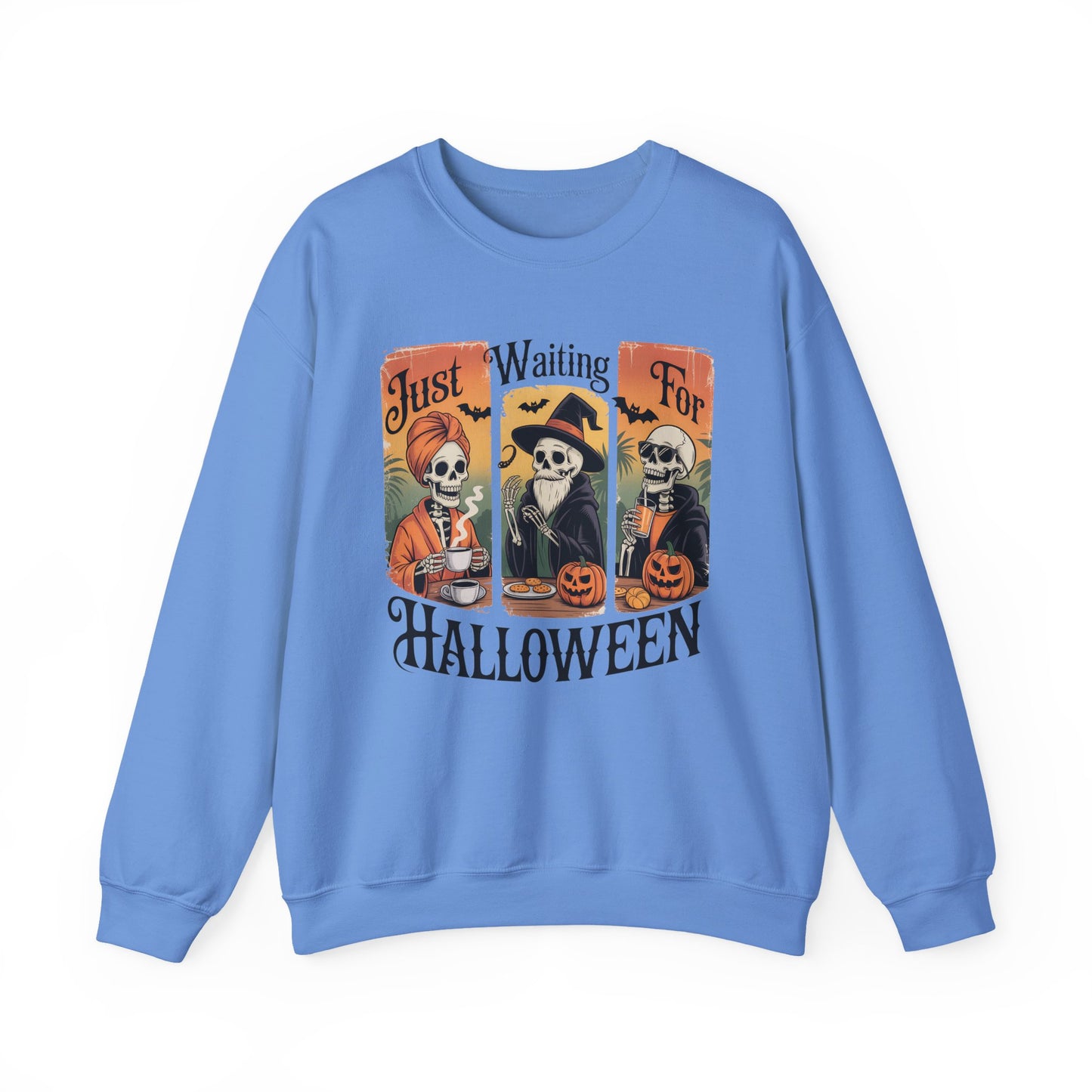 Just Waiting for Halloween Crewneck Sweatshirt - Samberule