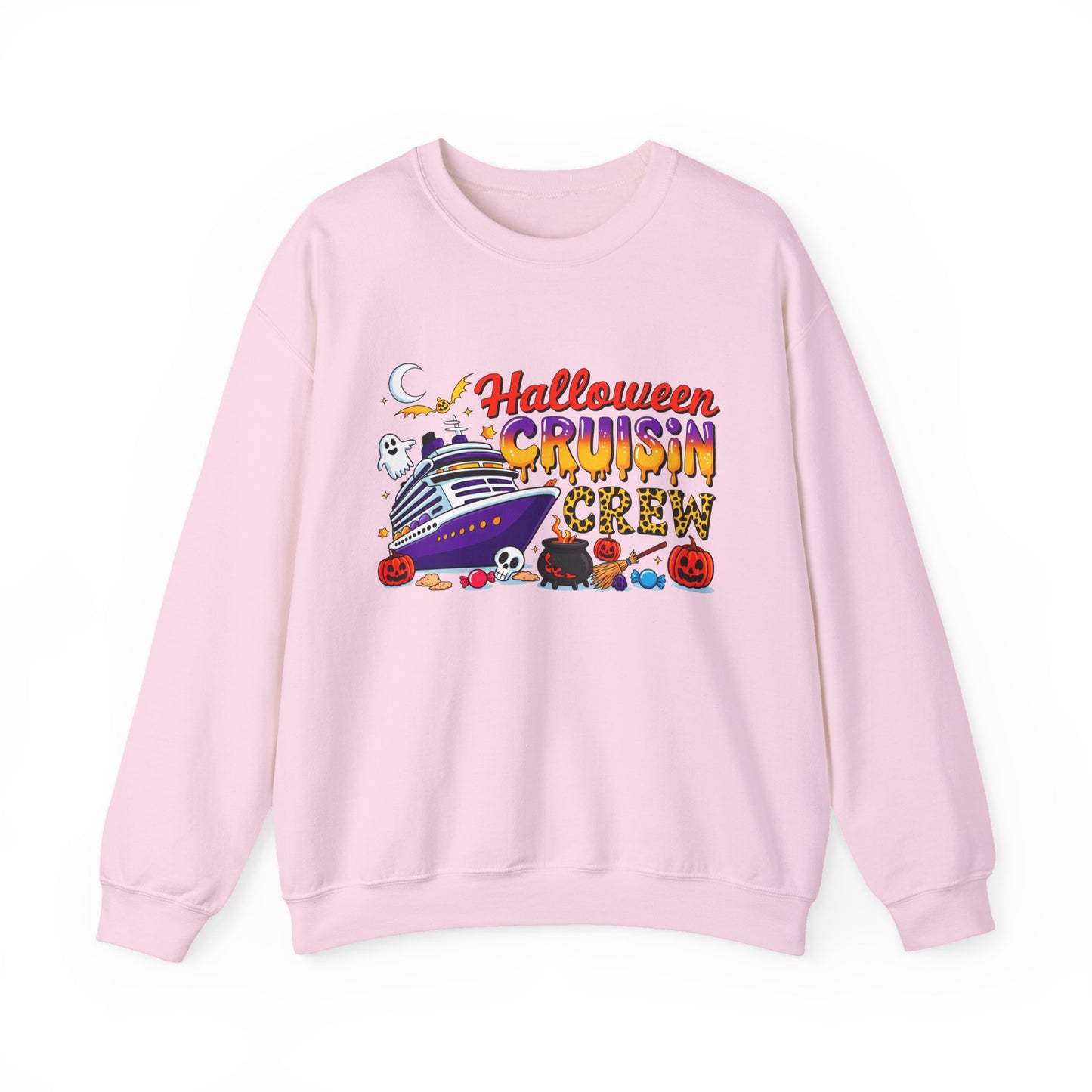 Cruisin' Crew Halloween Crewneck Sweatshirt - Samberule