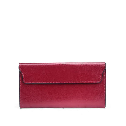 Jane - Leather Fold Wallet - Samberule